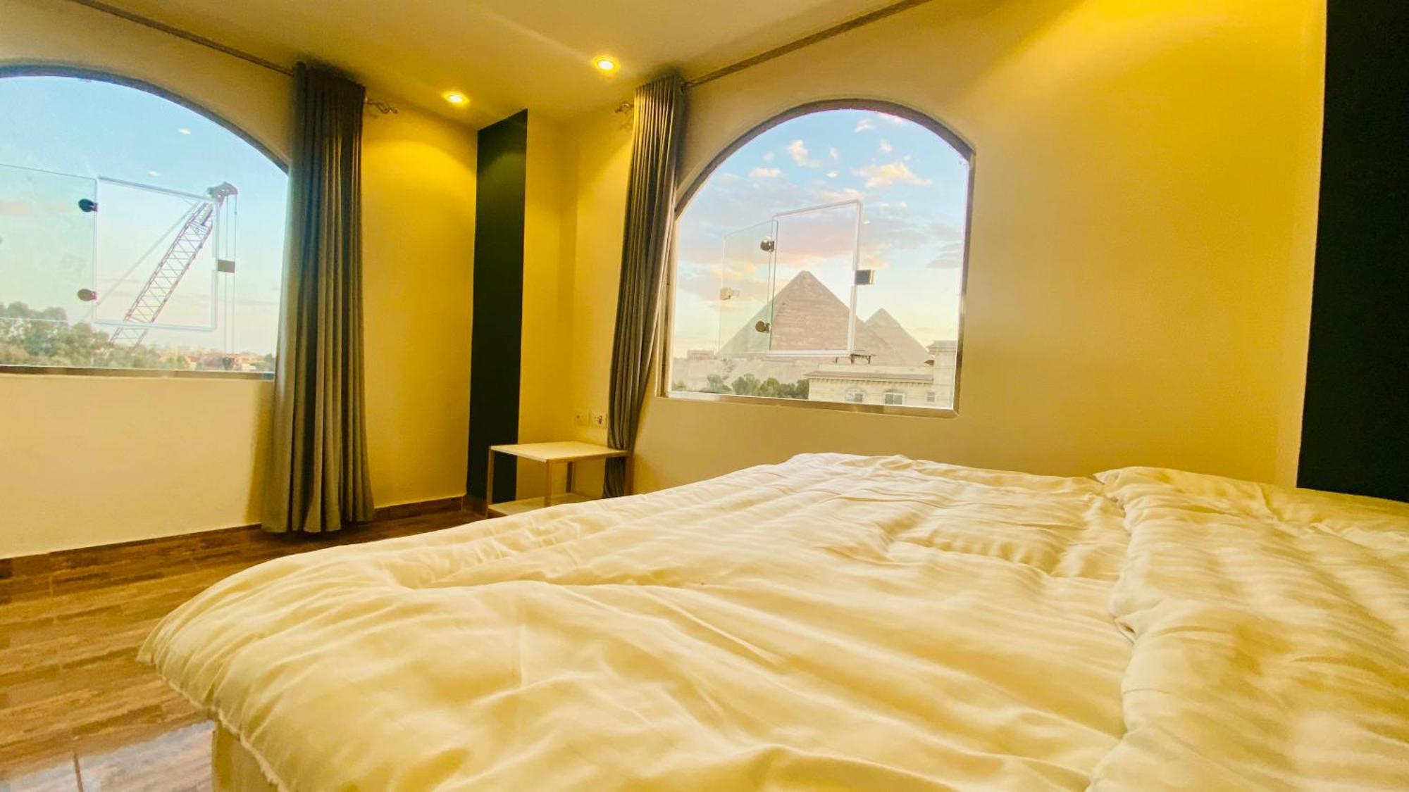 Oh Pyramids View Hotel Kafrat al Jabal Ngoại thất bức ảnh