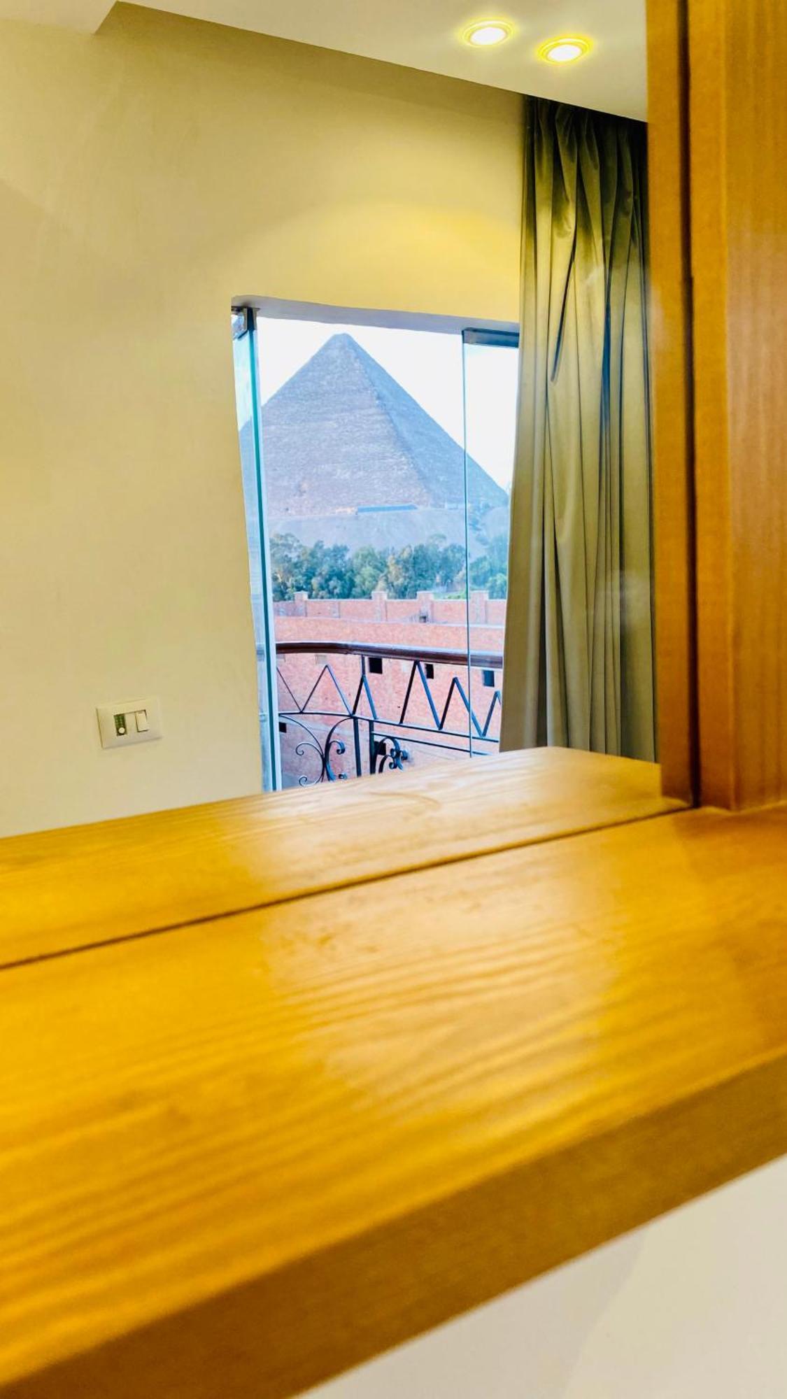 Oh Pyramids View Hotel Kafrat al Jabal Ngoại thất bức ảnh
