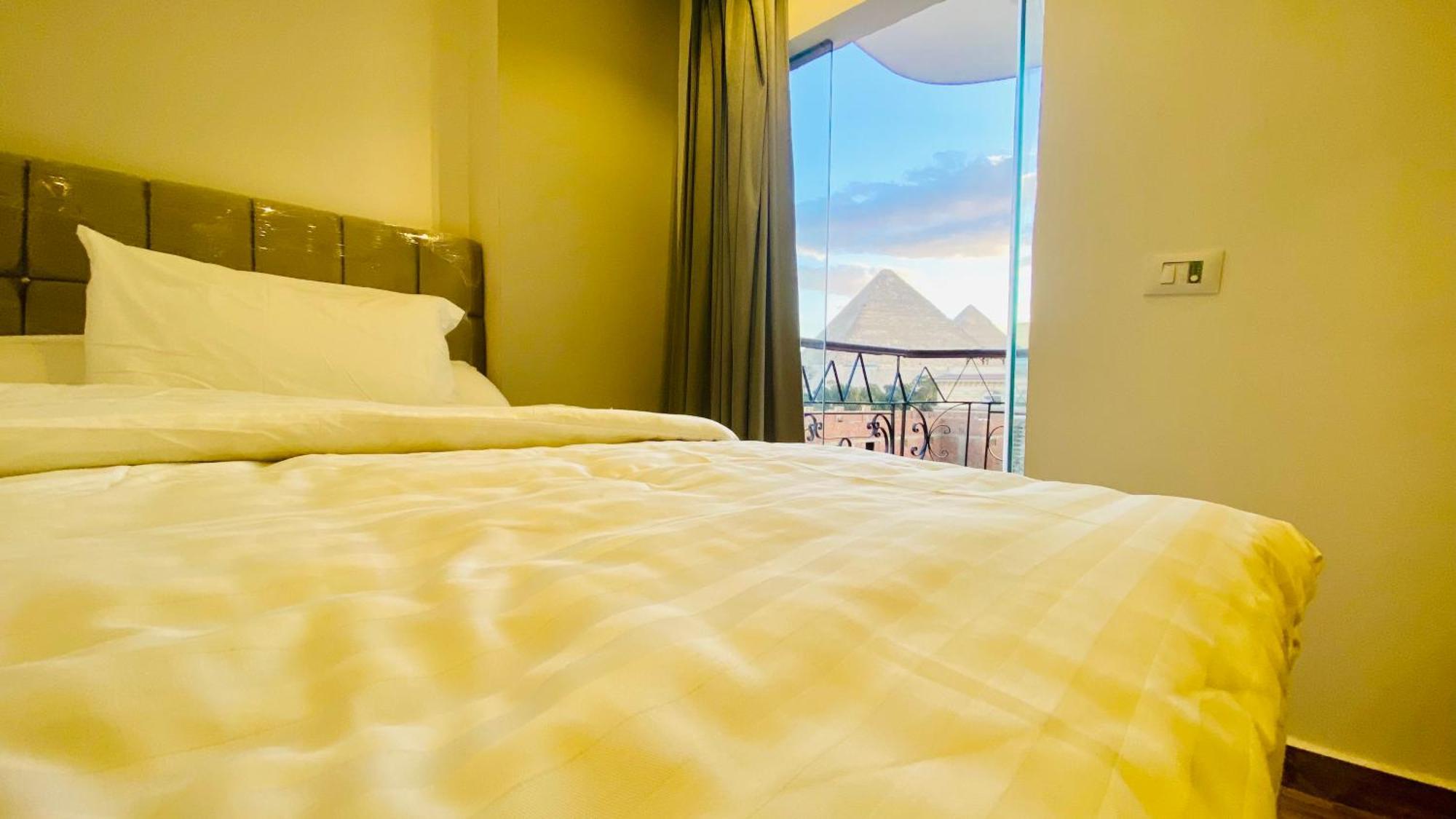 Oh Pyramids View Hotel Kafrat al Jabal Ngoại thất bức ảnh
