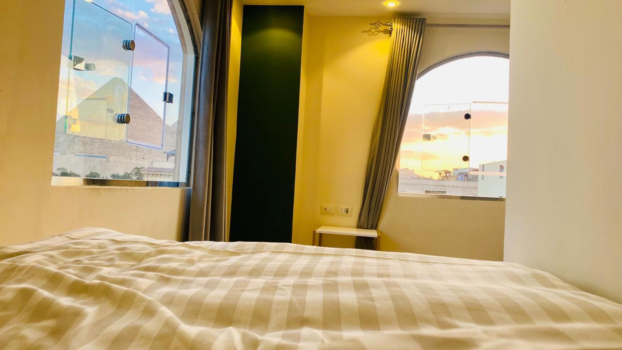 Oh Pyramids View Hotel Kafrat al Jabal Ngoại thất bức ảnh