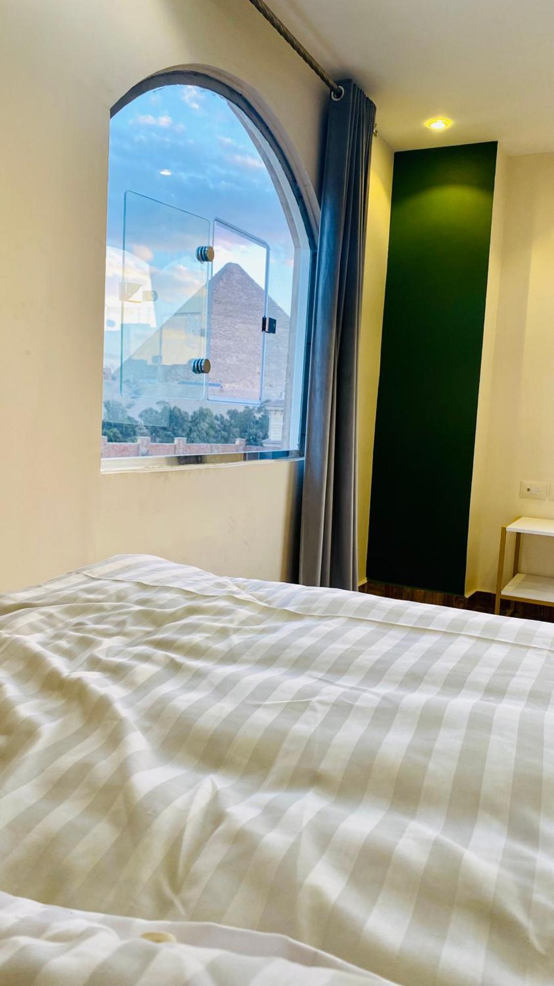 Oh Pyramids View Hotel Kafrat al Jabal Ngoại thất bức ảnh