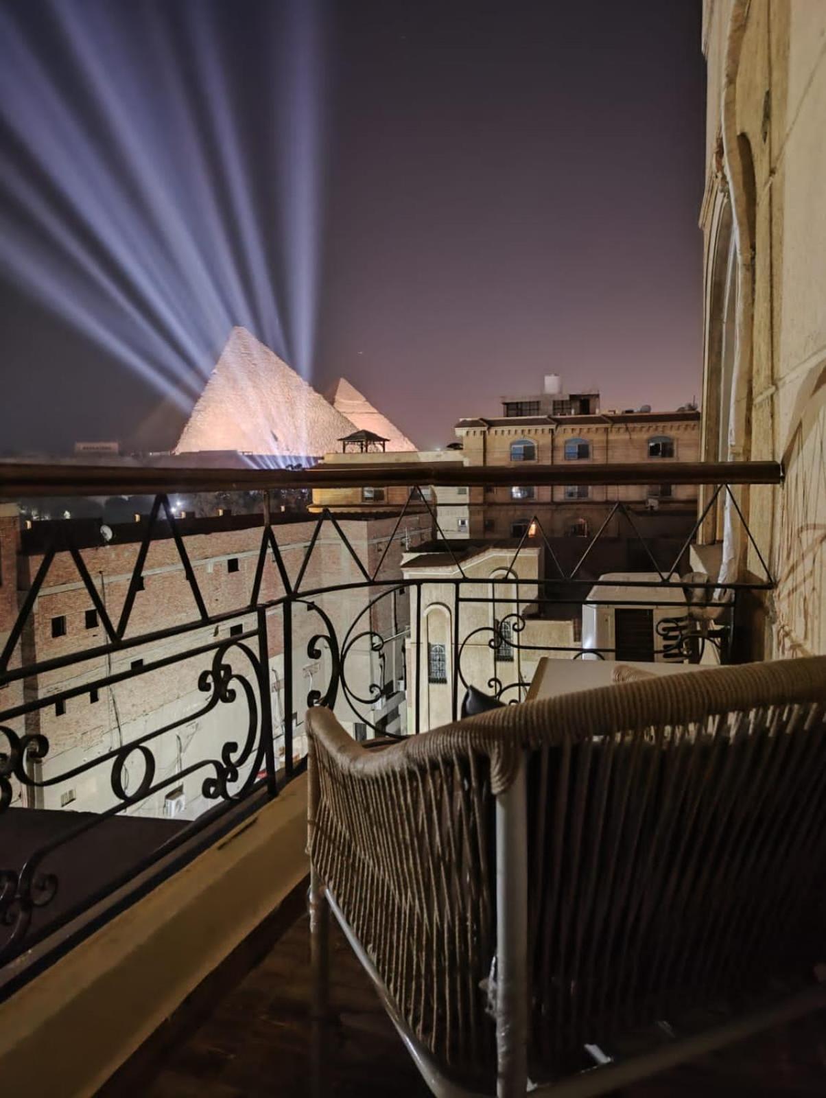 Oh Pyramids View Hotel Kafrat al Jabal Ngoại thất bức ảnh