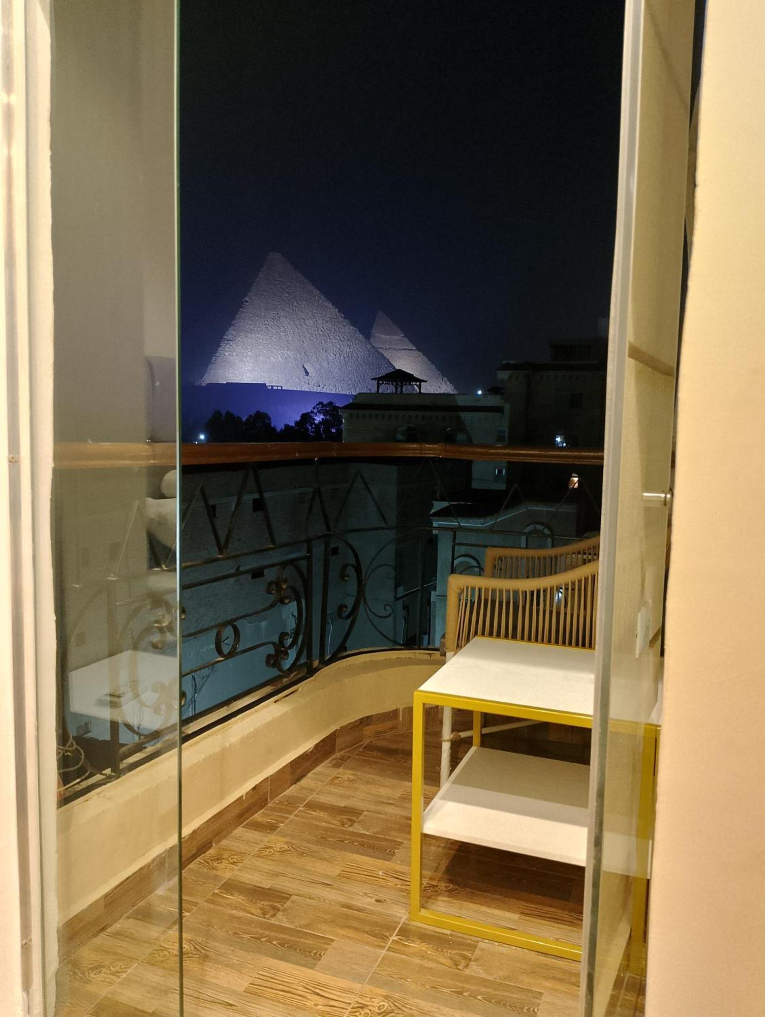 Oh Pyramids View Hotel Kafrat al Jabal Ngoại thất bức ảnh